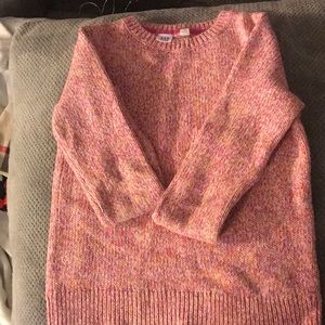 Girls Gap sweater pink